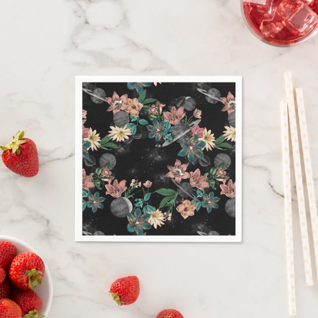 Space Pattern  Napkin (Insitu)