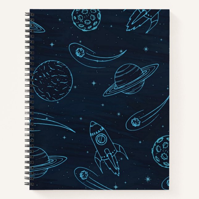 Space pattern notebook (Front)
