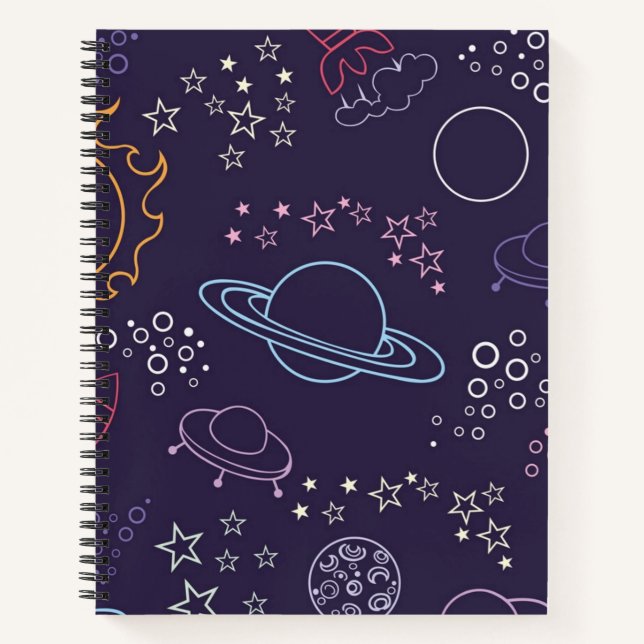 Space pattern notebook (Front)