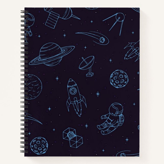 Space pattern notebook (Front)