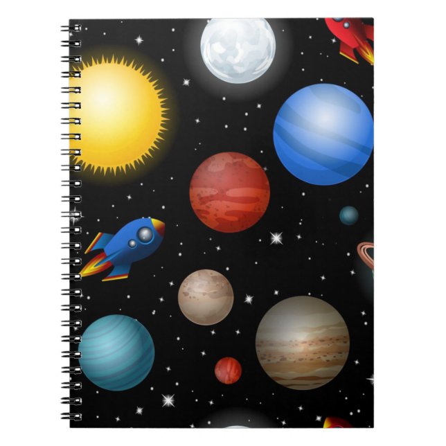 Space pattern notebook (Front)