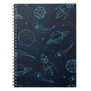 Space pattern notebook