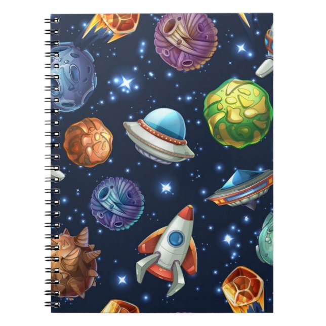 Space pattern notebook (Front)