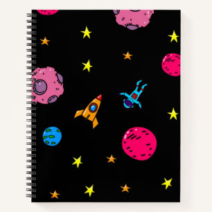 Space pattern notebook