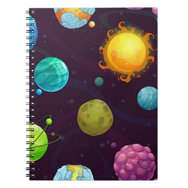 Space pattern notebook (Front)