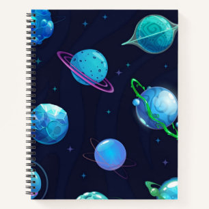Space pattern notebook