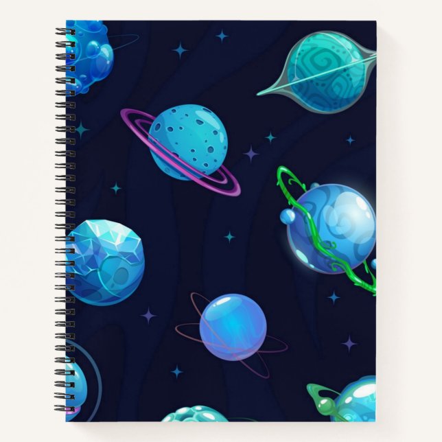 Space pattern notebook (Front)