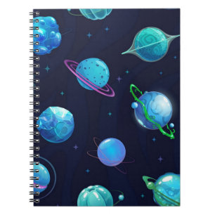 Space pattern notebook