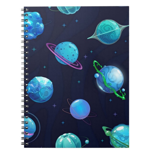 Space pattern notebook (Front)
