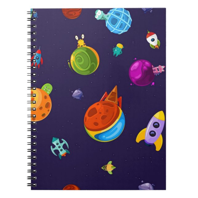 Space pattern notebook (Front)
