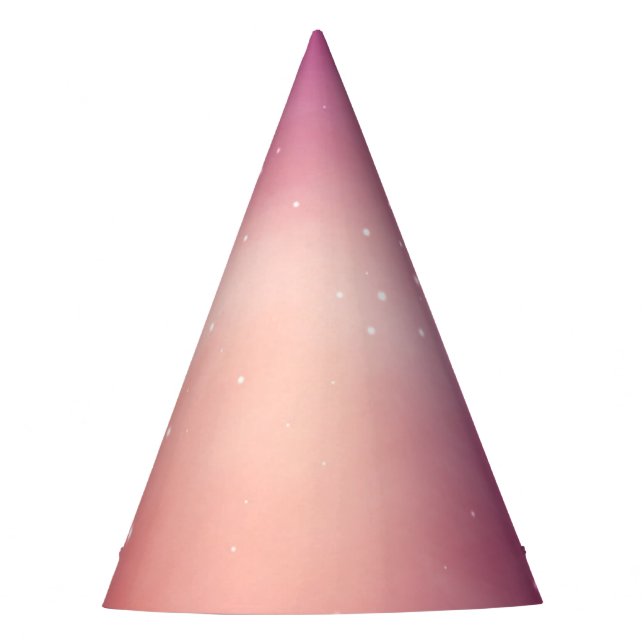 Space pattern party hat (Front)