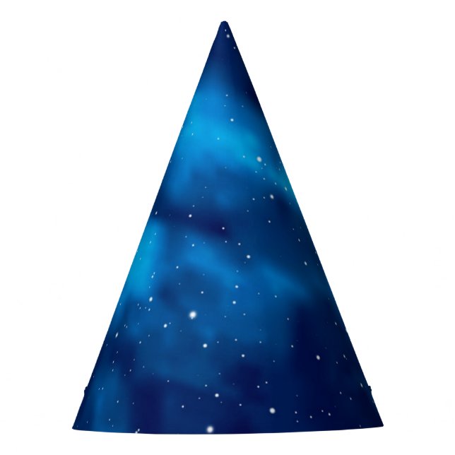 Space pattern party hat (Front)