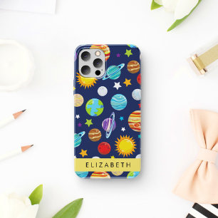 Space Pattern, Planets, Stars, Cosmos, Your Name iPhone 12 Pro Case