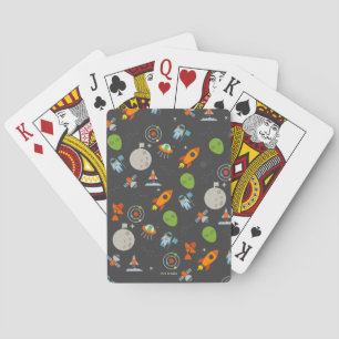 Space Pattern Playing Cards
