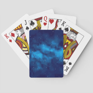 Space pattern playing cards