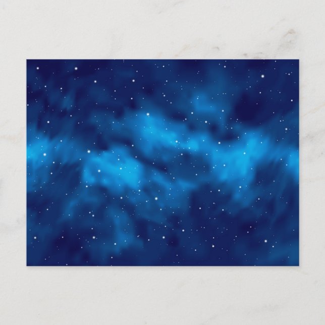 Space pattern postcard (Front)