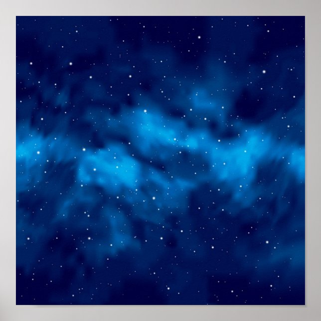 Space pattern poster (Front)