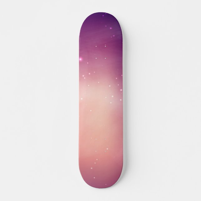 Space pattern skateboard (Front)