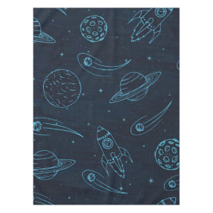 Space pattern tablecloth