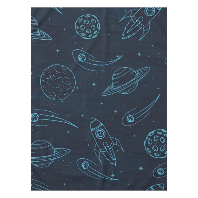 Space pattern tablecloth (Front)