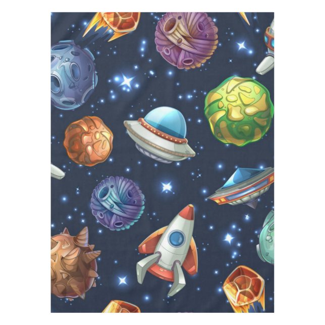 Space pattern tablecloth (Front)