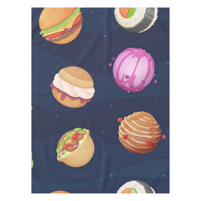 Space pattern tablecloth (Front)