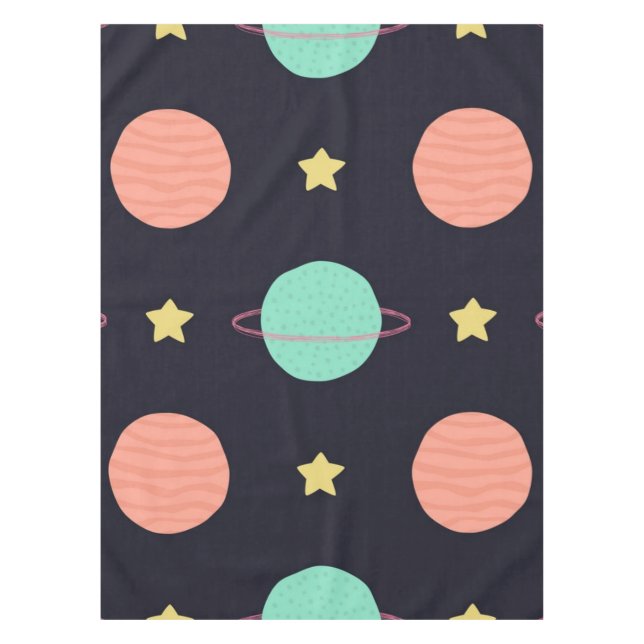 Space pattern tablecloth (Front)