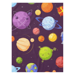 Space pattern tablecloth