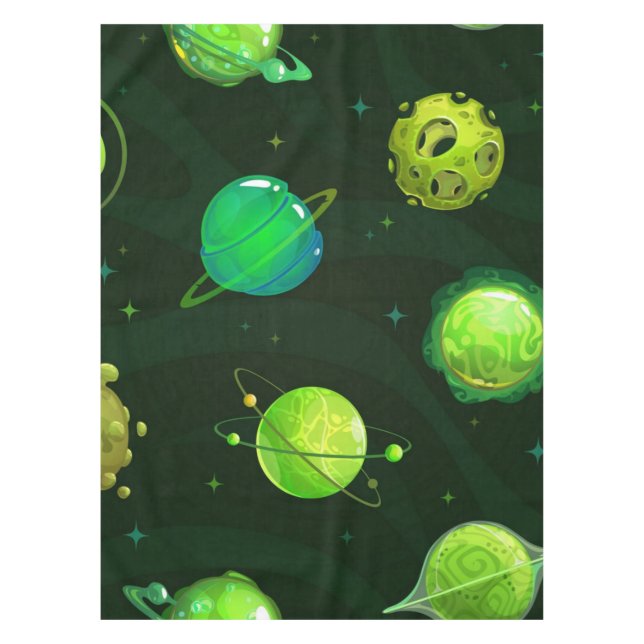 Space pattern tablecloth (Front)