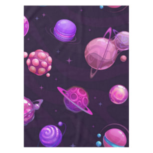 Space pattern tablecloth
