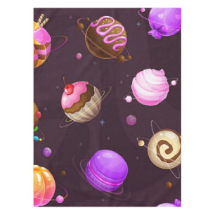 Space pattern tablecloth