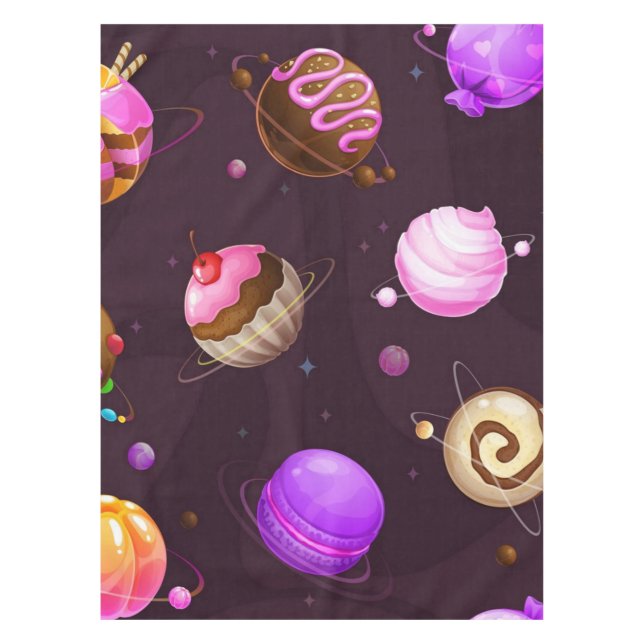 Space pattern tablecloth (Front)