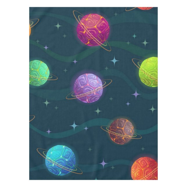 Space pattern tablecloth (Front)