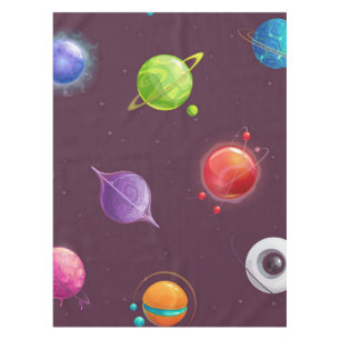 Space pattern tablecloth