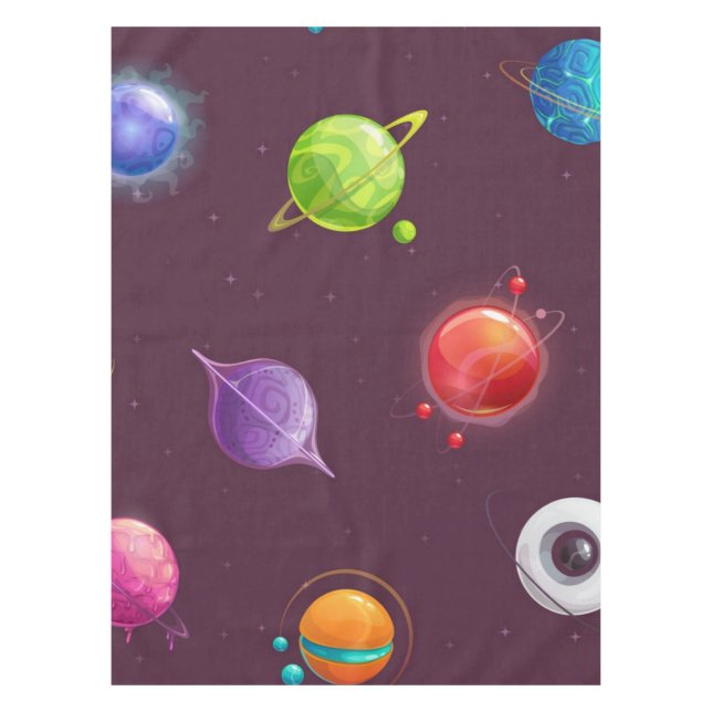 Space pattern tablecloth (Front)