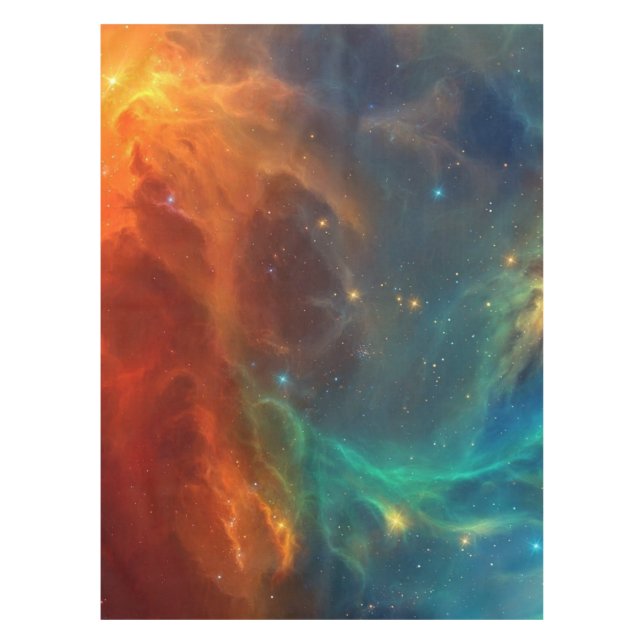 Space pattern tablecloth (Front)