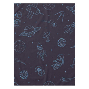 Space pattern tablecloth