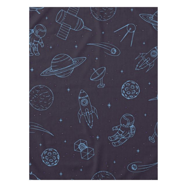 Space pattern tablecloth (Front)