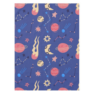 Space pattern tablecloth