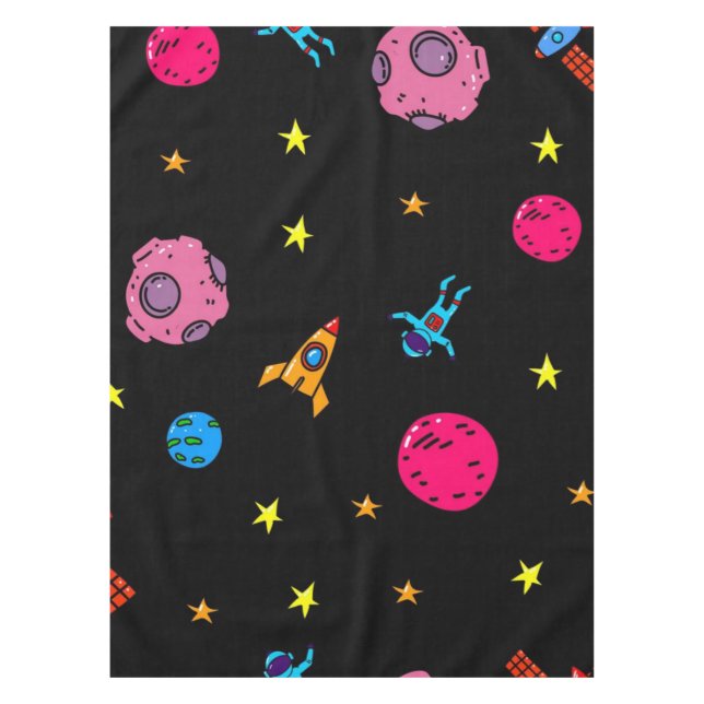 Space pattern tablecloth (Front)