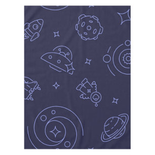 Space pattern tablecloth