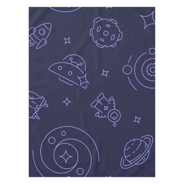 Space pattern tablecloth (Front)