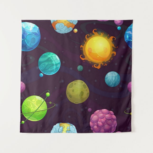 Space pattern tapestry (Front)