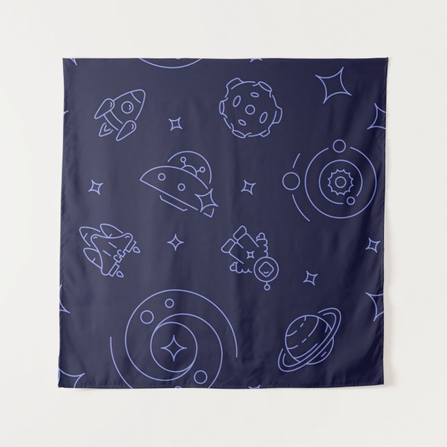 Space pattern tapestry (Front)