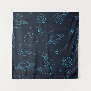 Space pattern tapestry