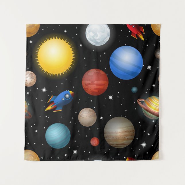 Space pattern tapestry (Front)