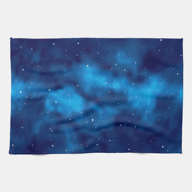 Space pattern tea towel (Horizontal)