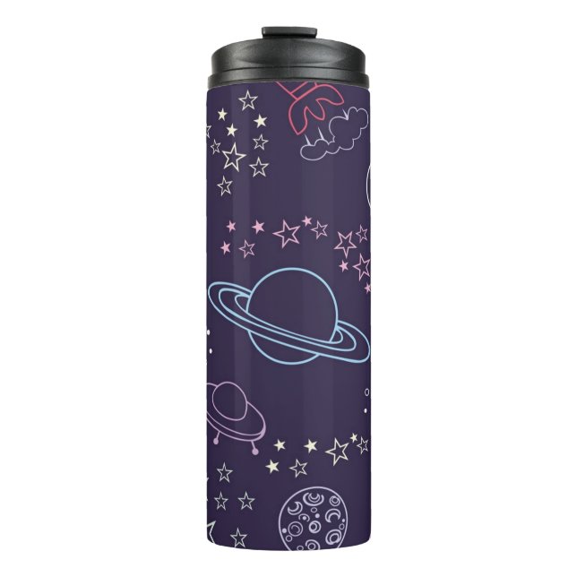 Space pattern thermal tumbler (Front)