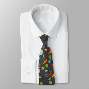 Space Pattern Tie