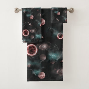 Space Pattern Towel